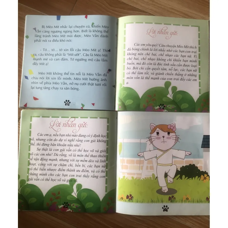Học Cùng Mèo Mít - combo 2c Mèo Mít Học Võ và Mèo Mít Thích Đá Bóng 1004060