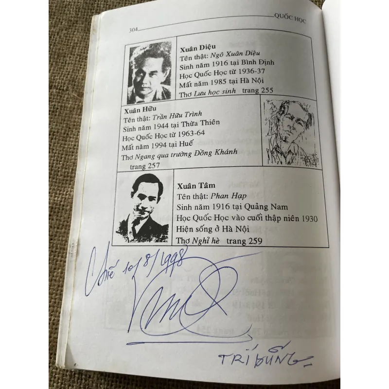 quốc học trường tôi - thơ nhạc hoạ , NXB THUẬN HOÁ 1996  796850