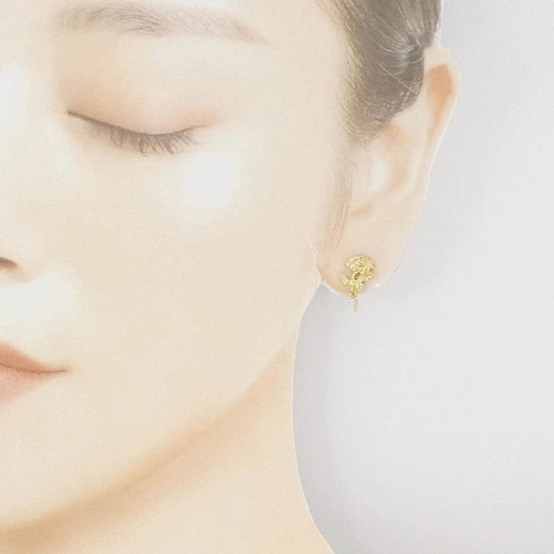 K18YG Bông tai hoa - Hàng hiệu Chính hãng 871654