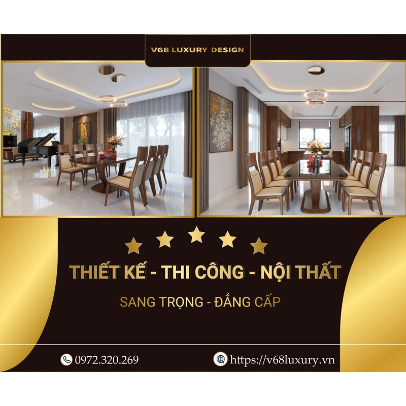 [🌟 ĐẲNG CẤP] Thiết Kế Nội Thất Gỗ Óc Chó Cho Biệt Thự Thông Tầng 317931