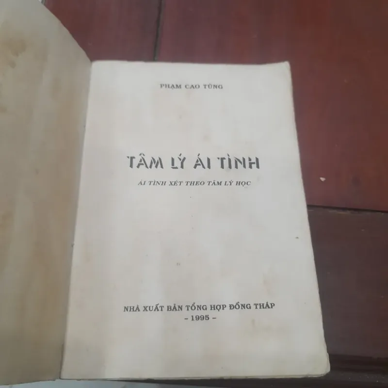 Phạm Cao Tùng - TÂM LÝ ÁI TÌNH 693592