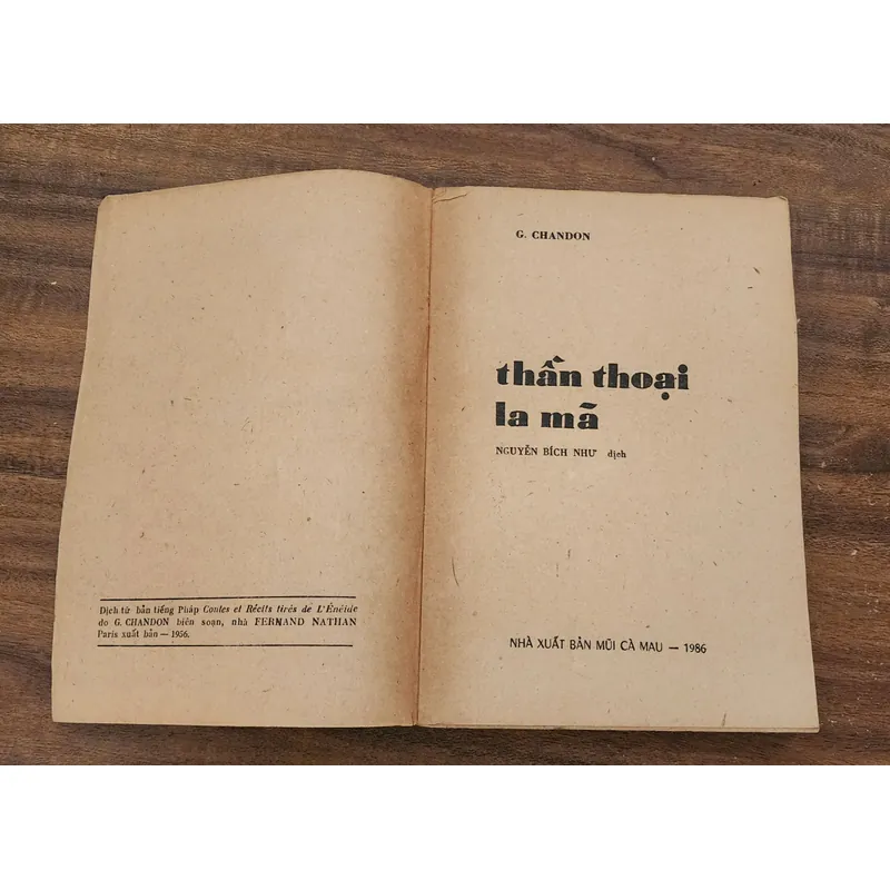 THẦN THOẠI LA MÃ - G. Chandon kể theo ENEIDE của VIRGILE (tranh vẽ minh họa)  731880