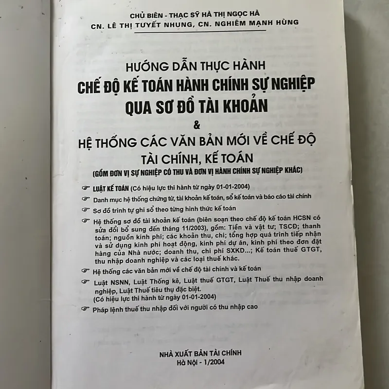 Hướng dẫn thực hành chế độ kế toán hành chính sự nghiệp qua sơ đồ tài khoản 561410