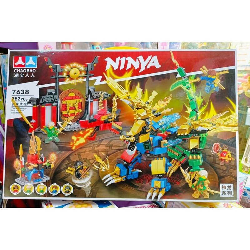 Đồ chơi Lắp ráp Ninja Rồng CHAOBAO 7638 145554