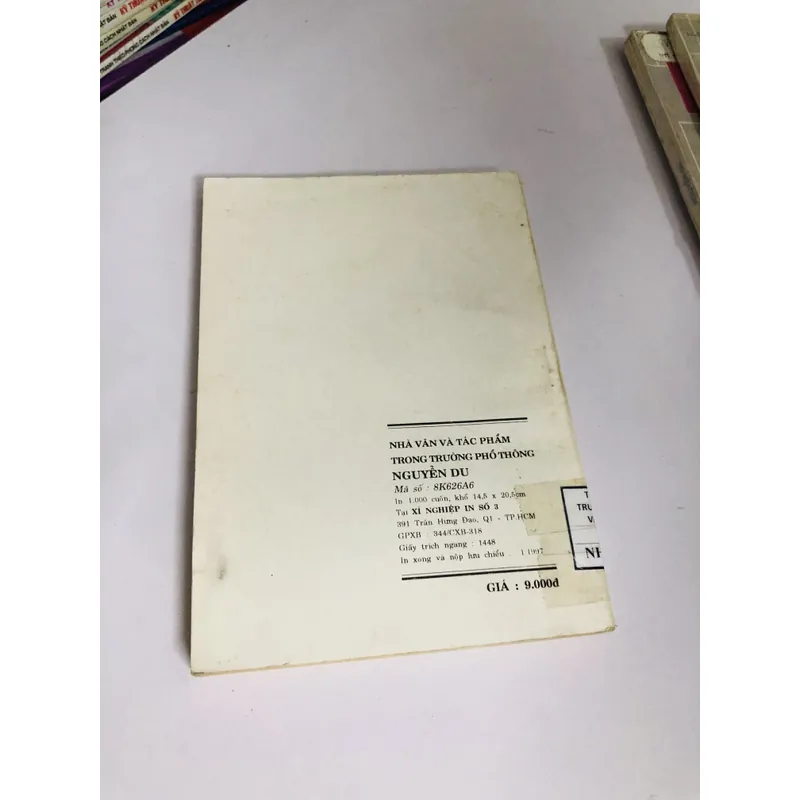 📖 NHÀ VĂN VÀ TÁC PHẨM NGUYỄN DU  603438