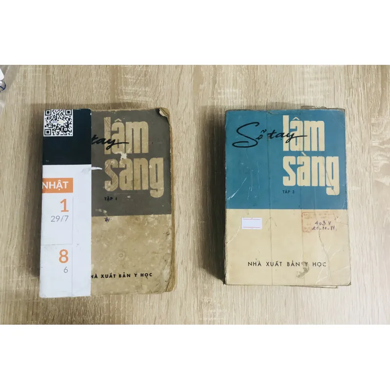 SỔ TAY LÂM SÀNG (V. Fatto Russo – O. Ritter) - tập 1,3 ( thiếu t2) 1013025