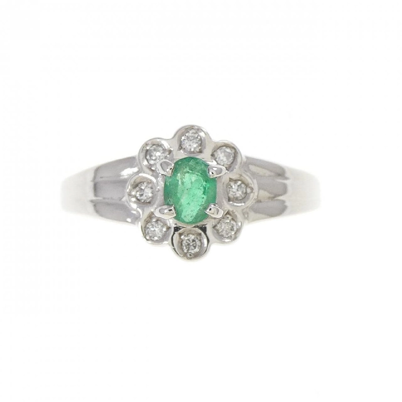 PT900 Nhẫn Ngọc Lục Bảo - Hàng hiệu Authentic 854344