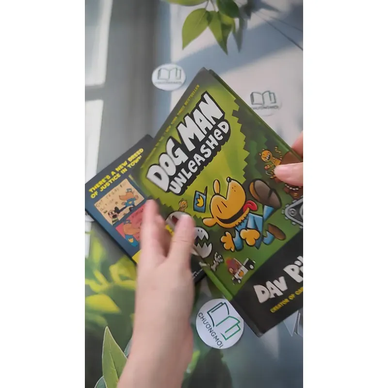 [MIỄN PHÍ BỌC SÁCH] Dog Man - Tập 1,2 - Dav Pilkey 990094