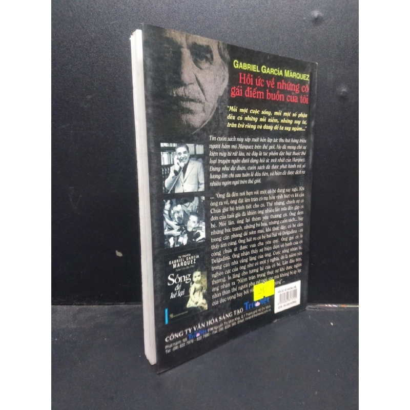Hồi ức về những cô gái điếm buồn của tôi - Gabriel Garcia Marquez 2010 mới 70% ố HCM0305 văn học 914204