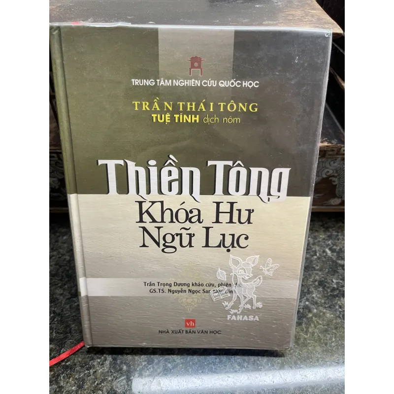 Thiền tông khoá hư ngữ lục Trần Thái Tông Tuệ Tĩnh dịch nôm 796555