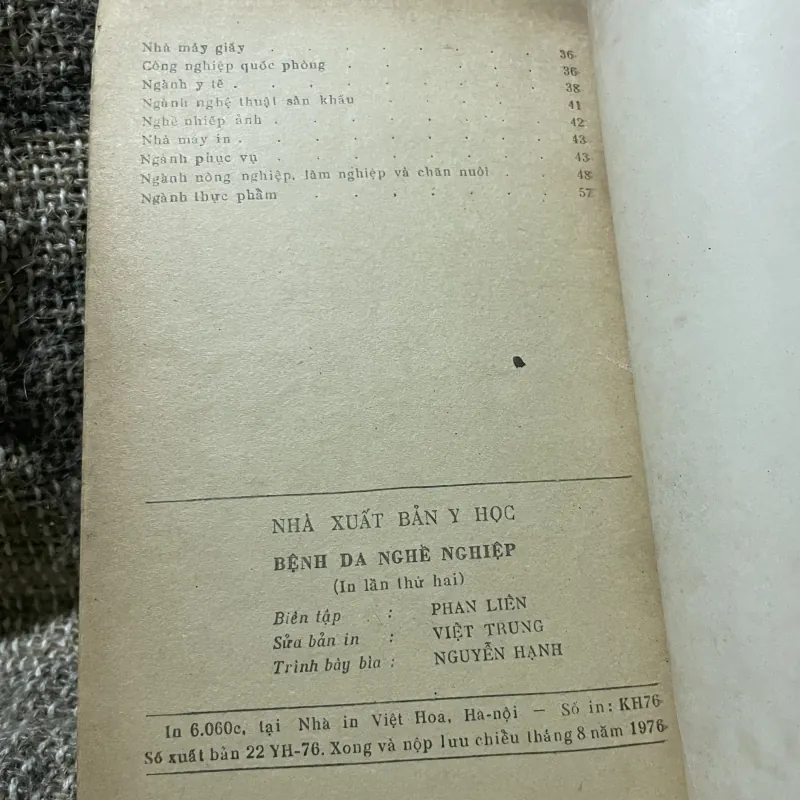 Bệnh đa nghề nghiệp - B. S. NGUYỄN VĂN ĐIỀN - B. S. LÊ TỬ VÂN 1009663