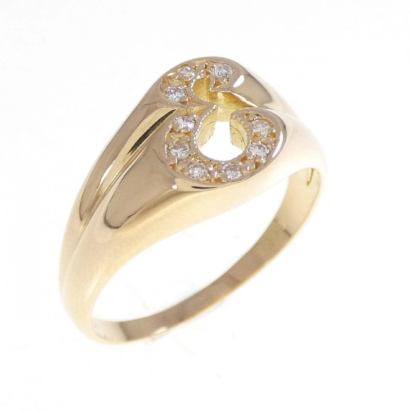 Nhẫn kim cương K18YG 0.09CT - Hàng hiệu Chính hãng 851045