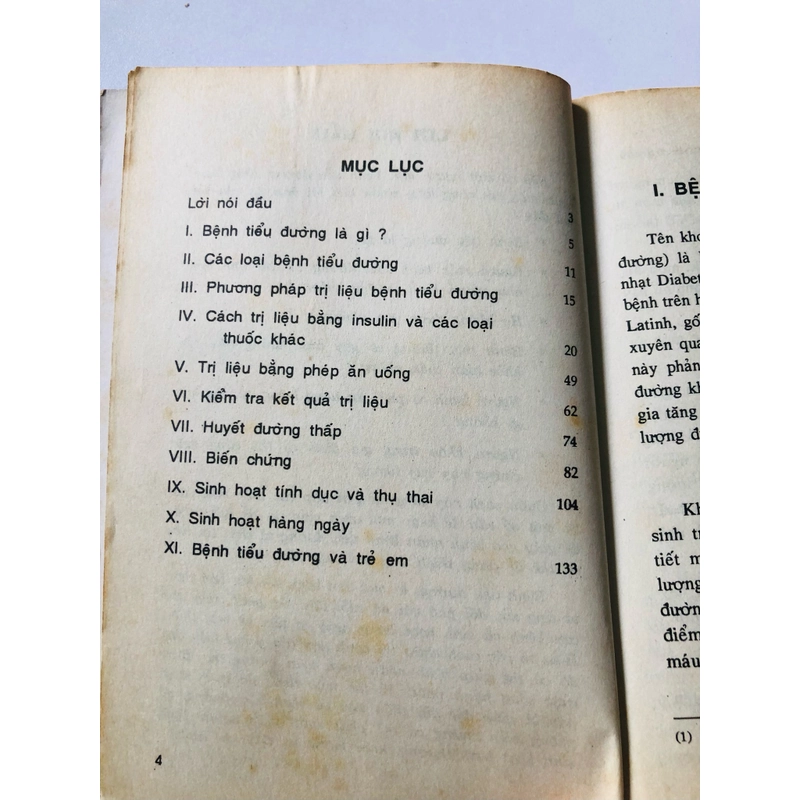 BỆNH TIỂU ĐƯỜNG( sách dịch) - 142 trang, nxb: 1997 355767