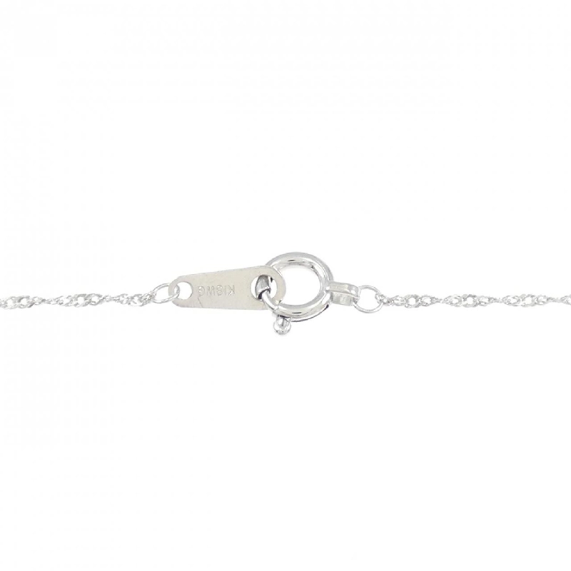 K18WG Chữ cái J Dây chuyền - Hàng hiệu Chính hãng 857271