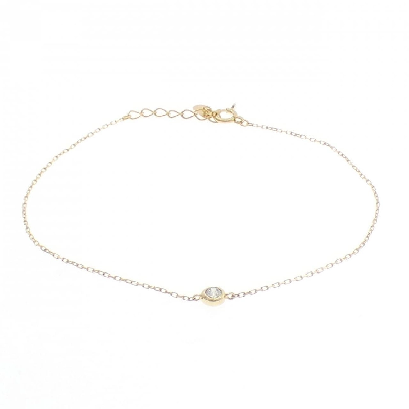 K18YG Vòng tay kim cương 0.080CT - Hàng hiệu Chính hãng 872563