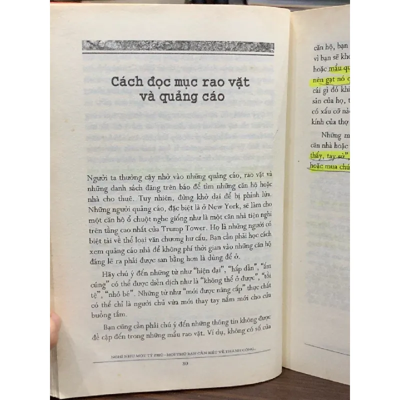 Nghĩ như một tỷ phú- Donal J. Trump 604307