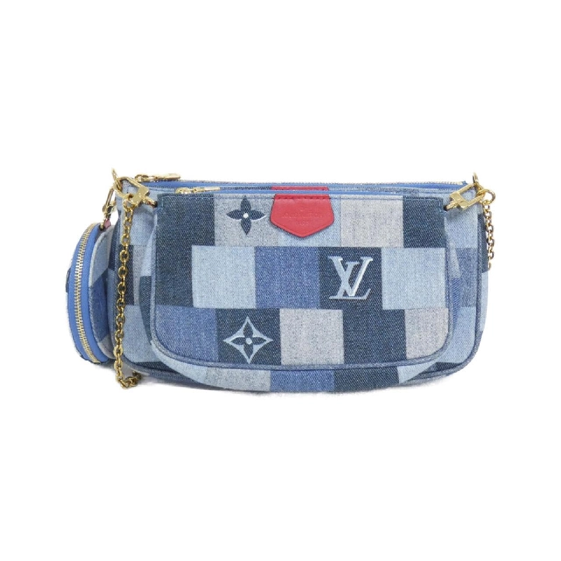 Túi xách vai Louis Vuitton Denim Monogram Multi Pochette Accessoires M44990 - Hàng hiệu Chính hãng 767858