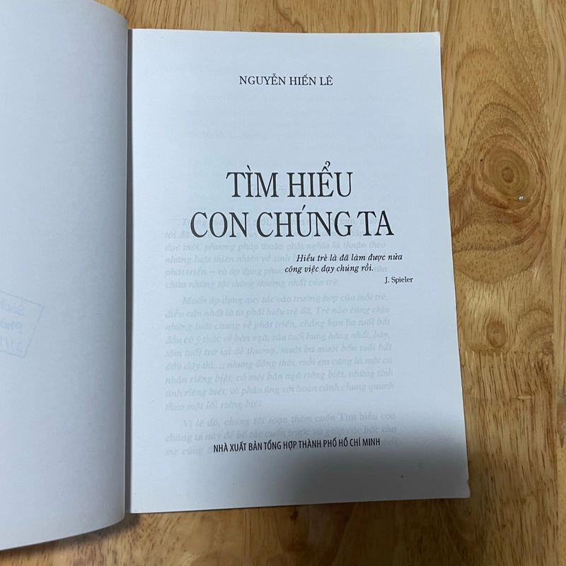 II Tựa sách: Tìm Hiểu Con Chúng Ta - Nguyễn Hiến Lê - 2017 473483