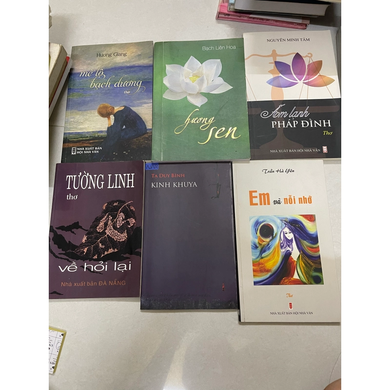 Combo thơ 6 cuốn  552501