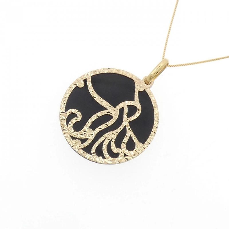 K18YG/K18WG Dây chuyền Onyx - Hàng hiệu Chính hãng 859612