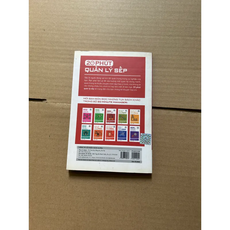 20 phút quản lý sếp - Harvard Business Review Press 784193