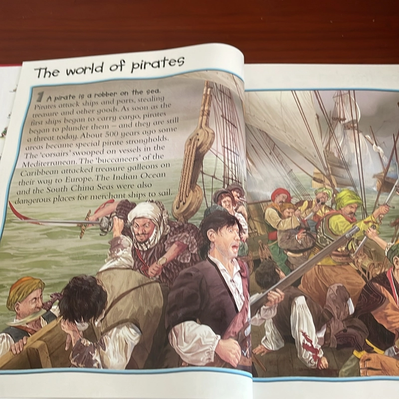 PICTURE BOOK 100 things you should know about Pirates 534461