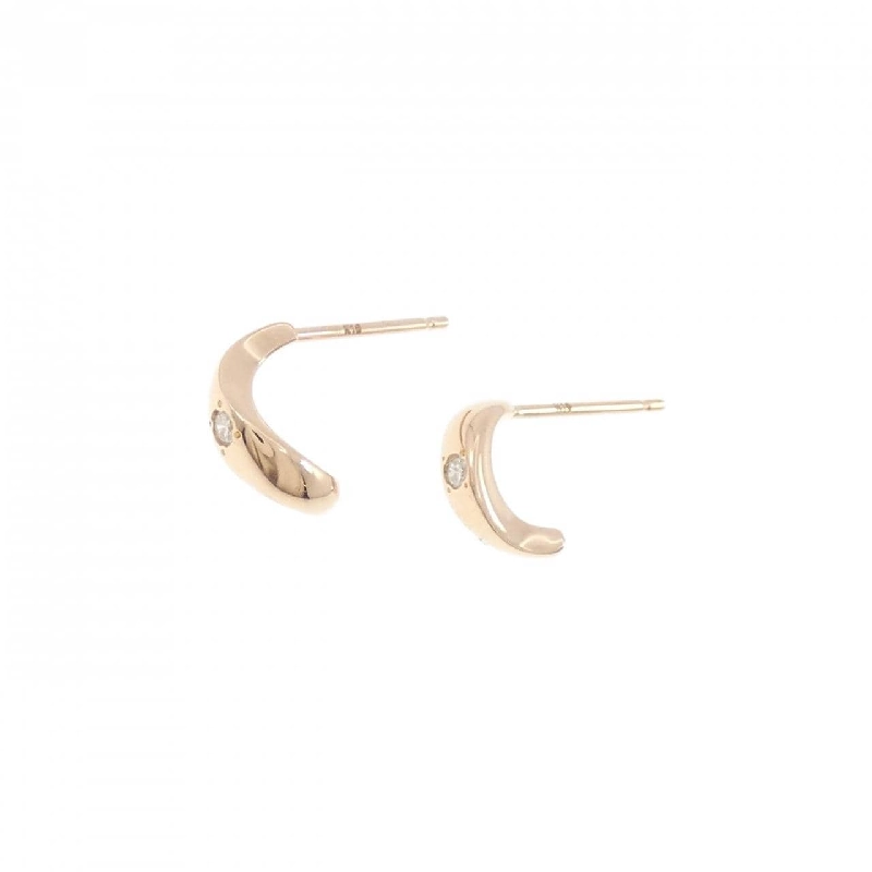 K18PG Bông tai kim cương - Hàng hiệu Authentic 867567