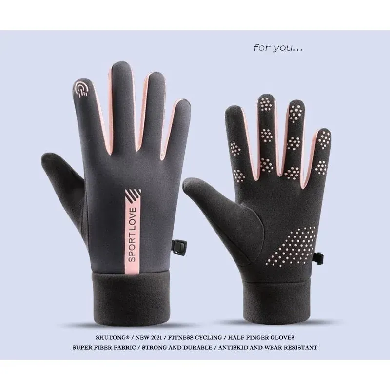 Găng tay chống nước, cảm ứng điện thoại, lót lông 763059