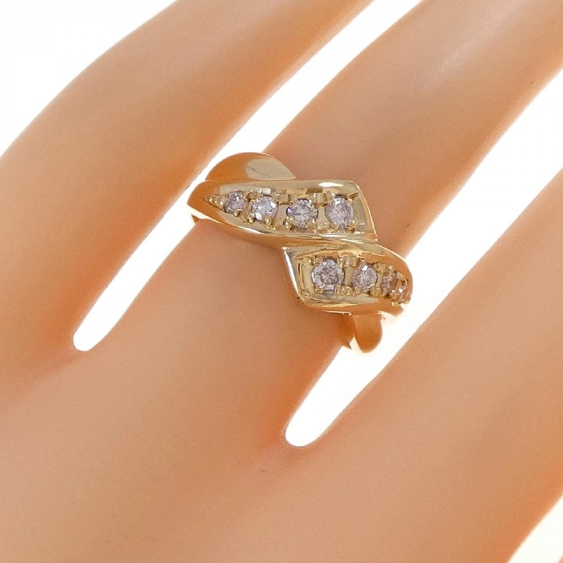 Nhẫn kim cương K18YG 0.30CT - Hàng hiệu chính hãng 854632