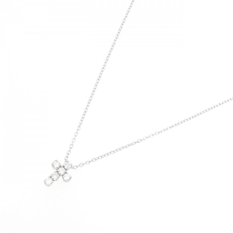 Ponte Vecchio Dây chuyền hình thánh giá 0.23CT - Hàng hiệu Chính hãng 843580