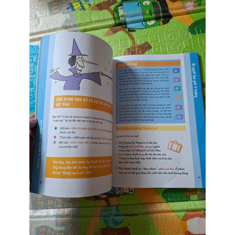 Bản đồ tư duy cho trẻ thông minh - Bí quyết học giỏi ở trường 973159