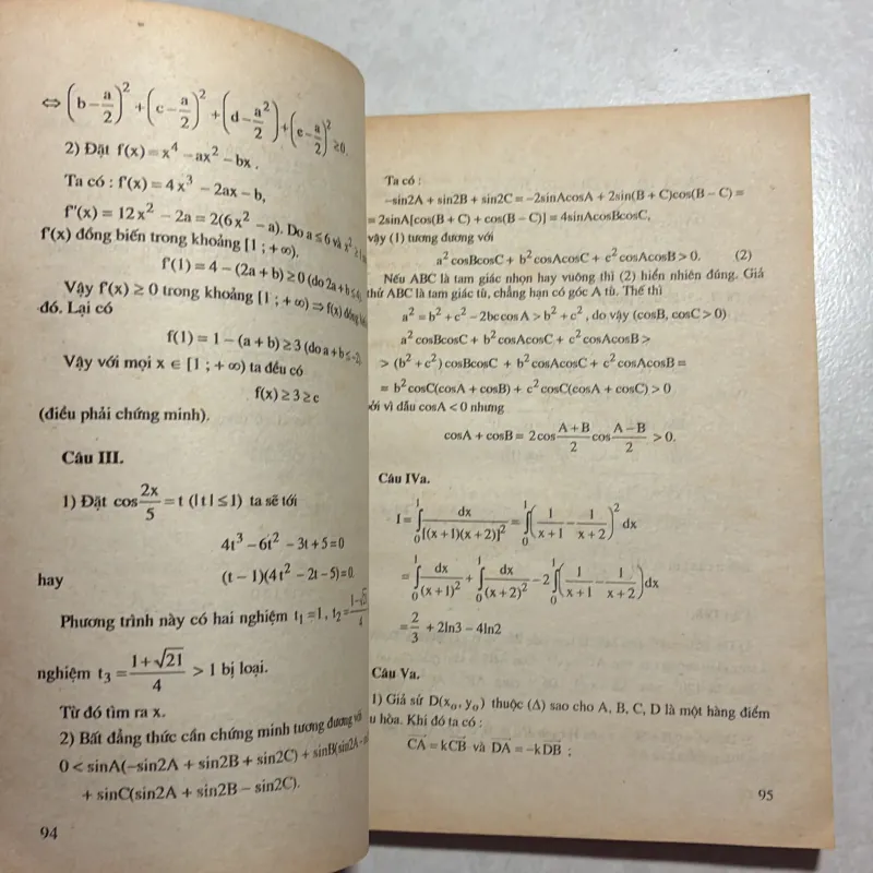 Hướng dẫn giải đề thi luyện sinh vào các trường đại học,… môn Toán 797571