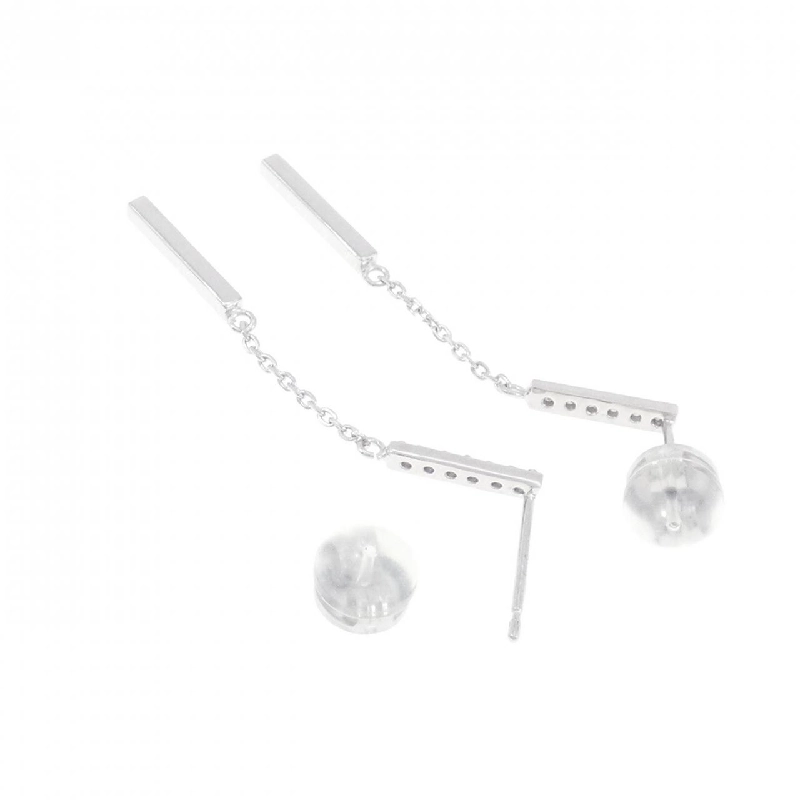 K18WG Bông tai kim cương 0.10CT - Hàng hiệu Chính hãng 869582