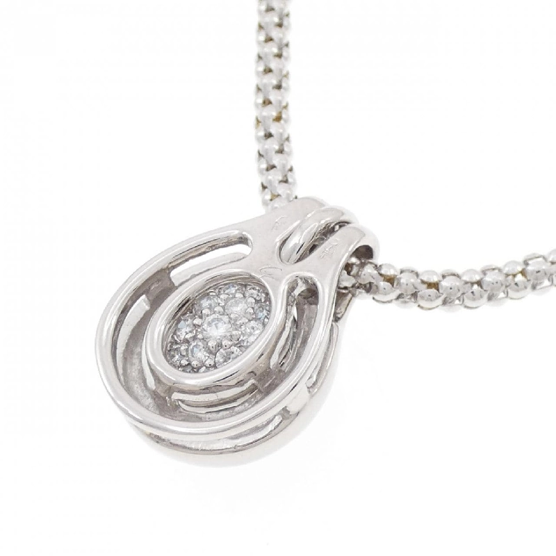 Dây chuyền Blue Topaz 750WG - Hàng hiệu Chính hãng 861749