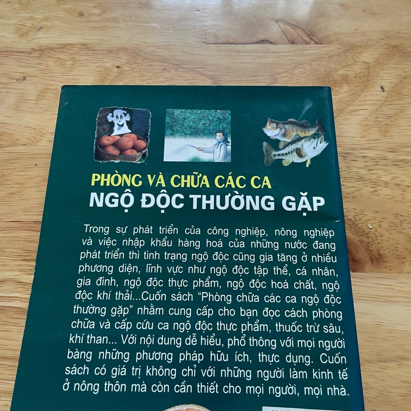 II Tựa sách: Phòng Và Chữa Các Ca Ngộ Độc Thường Gặp - Hoà, Phụng (Biên - Dịch) - 2004 487909