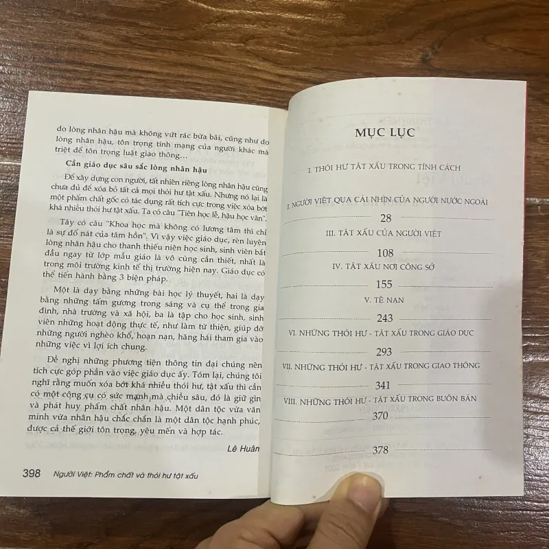 Người Việt Phẩm Chất & Thói Hư Tật Xấu (7) 937084