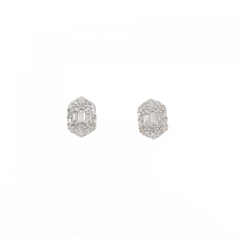 K18WG Bông tai kim cương 0.42CT - Hàng hiệu Chính hãng 866902