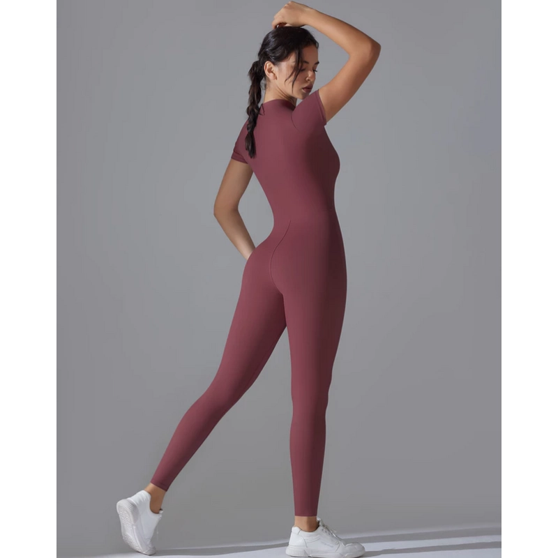 Đồ thể thao cao cấp co giãn & thoáng khí tập Yoga, Zumba, Gym (Size M) - Màu đỏ 334178