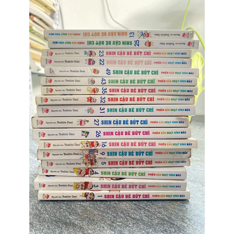 Combo 17 cuốn Shin cậu bé bút chì màu 698431