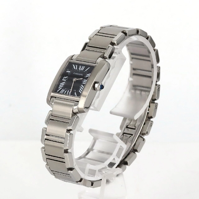 Cartier Tank Française SM W51026Q3 SS Quartz - Hàng hiệu Chính hãng 876077