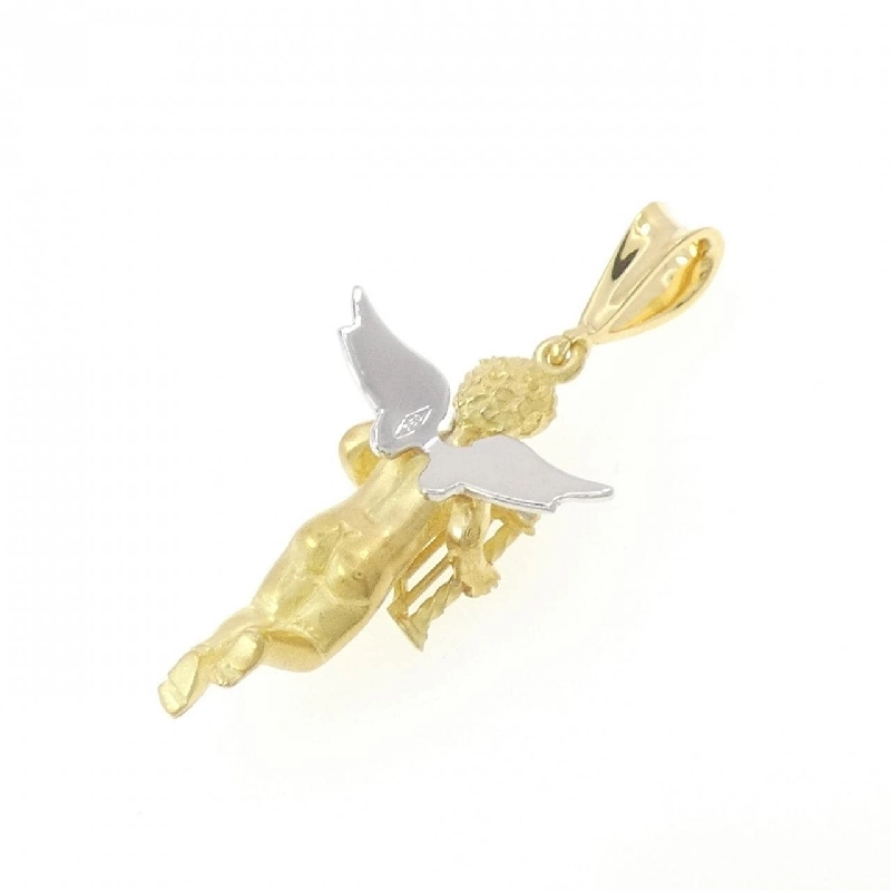 Mặt dây chuyền thiên thần 750YG/750WG - Hàng hiệu Authentic 864049