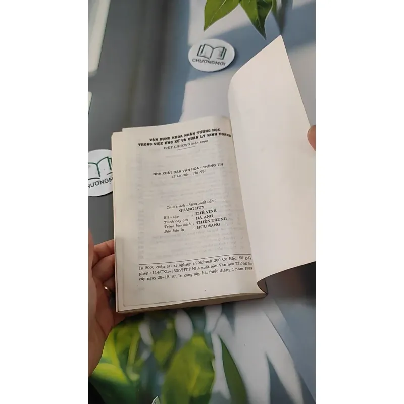 Vận Dụng Khoa Nhân Tướng Học Trong Ứng Xử Và Quản Lý Kinh Doanh - Việt Chương 727261