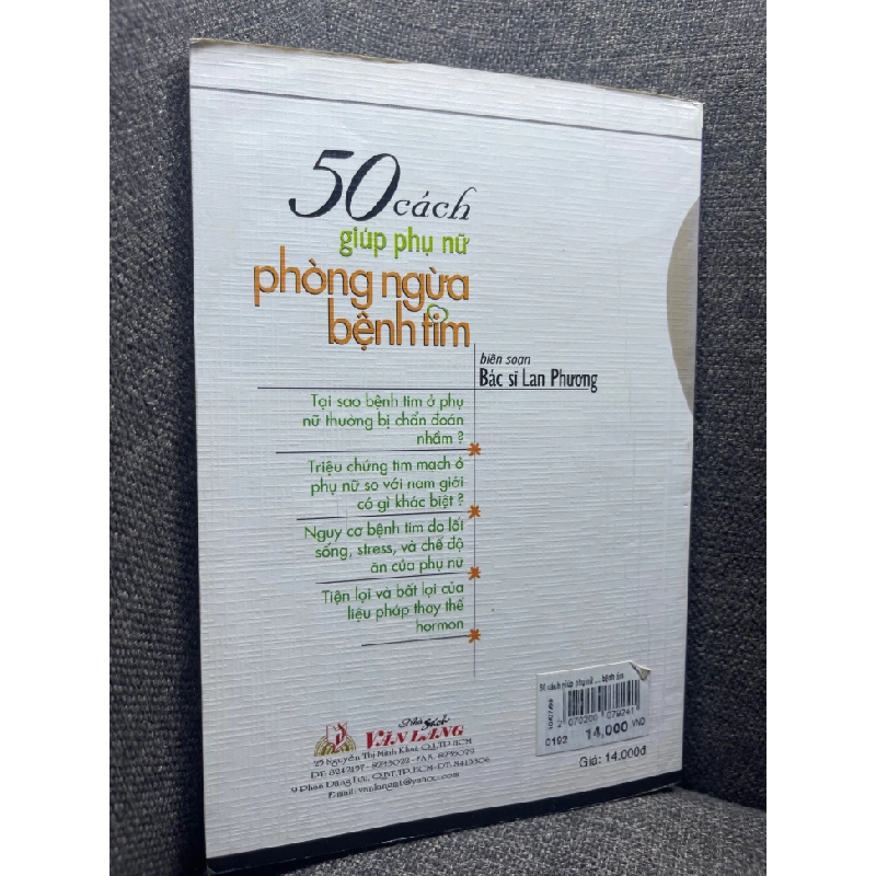 50 cách giúp phụ nữ phòng ngừa bệnh tim Bác sĩ Lan Phương 2005 mới 80% ố nhẹ HPB1704 182488