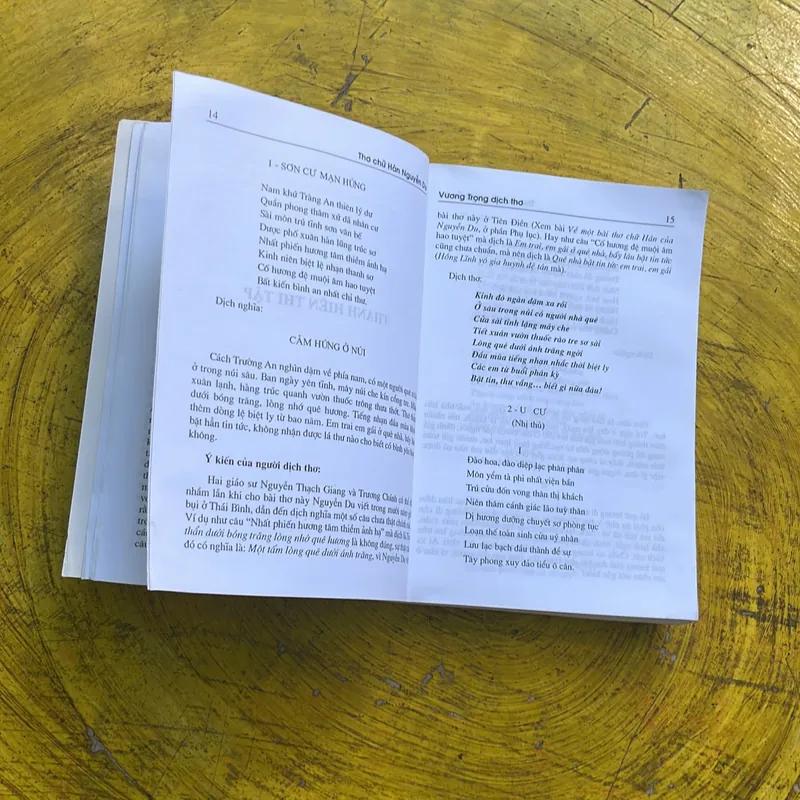 THƠ CHỮ HÁN NGUYỄN DU TOÀN TẬP- VƯƠNG TRỌNG DỊCH THƠ 609892