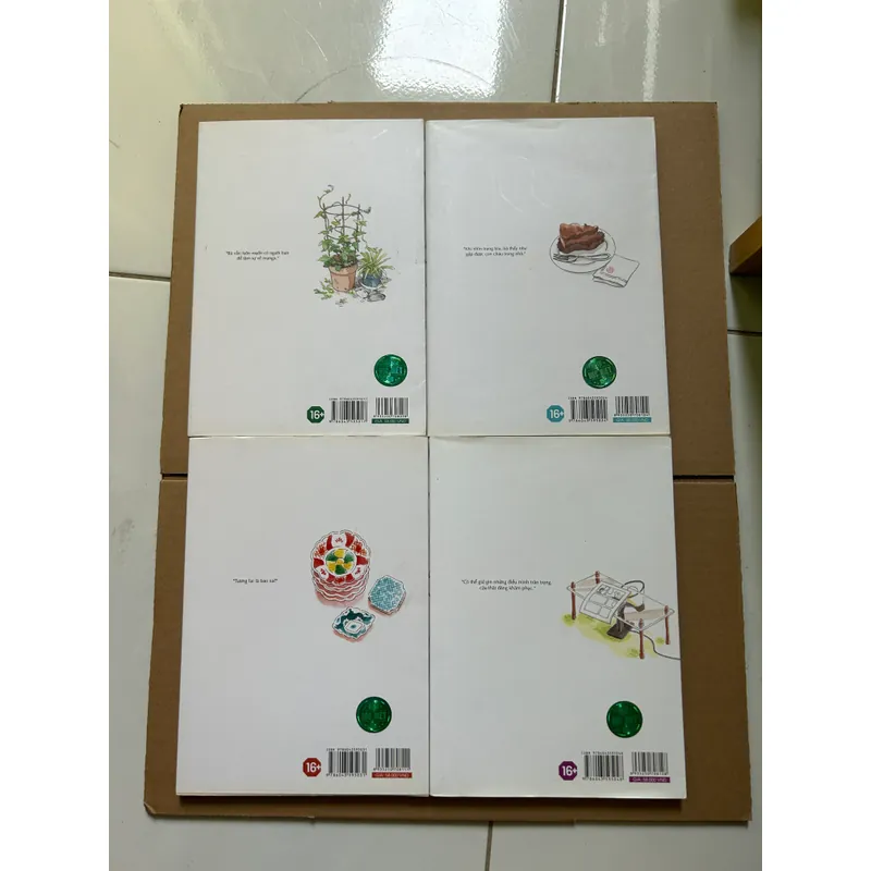 Dưới hiên nhà bà già đọc boys love (4 quyển) 734323