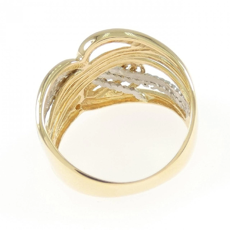 Nhẫn kim cương K18YG/PT900 668839