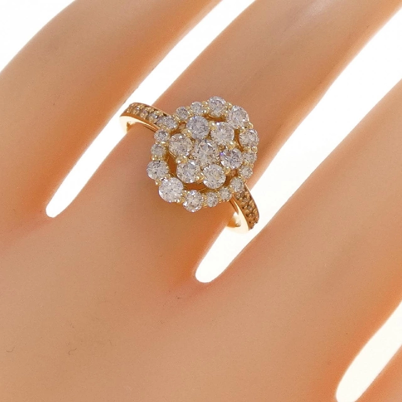 Nhẫn kim cương K18YG 1.00CT - Hàng hiệu chính hãng 853981