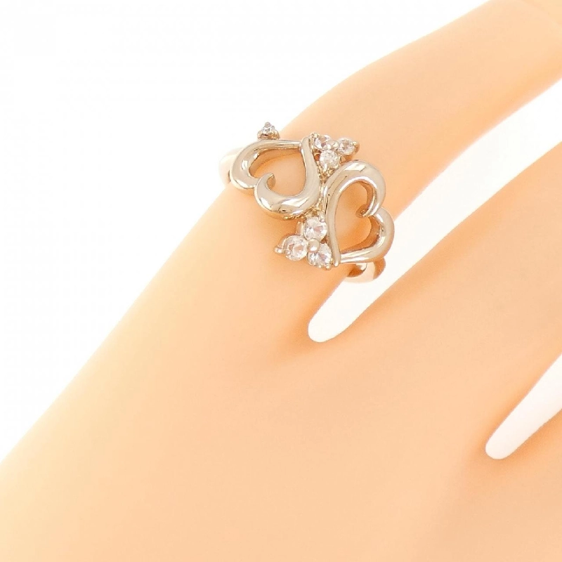 Nhẫn hồng sapphire trắng Samansa Tiara - Hàng hiệu Authentic 841048