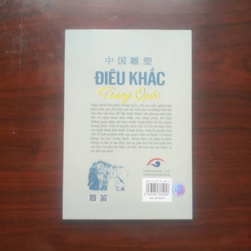 [Sách Mỹ Thuật] Điêu Khắc Trung Quốc (Triệu Văn Binh) Full Color 936999