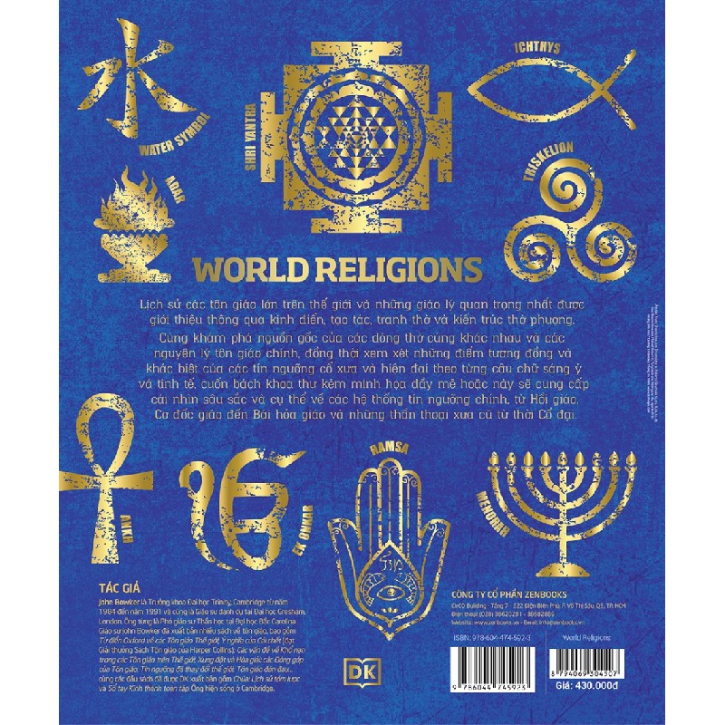 World Religions - Tôn Giáo Thế Giới - Khám Phá Và Lý Giải Các Tôn Giáo Trên Thế Giới (Bìa Cứng) - John Bowker 70761